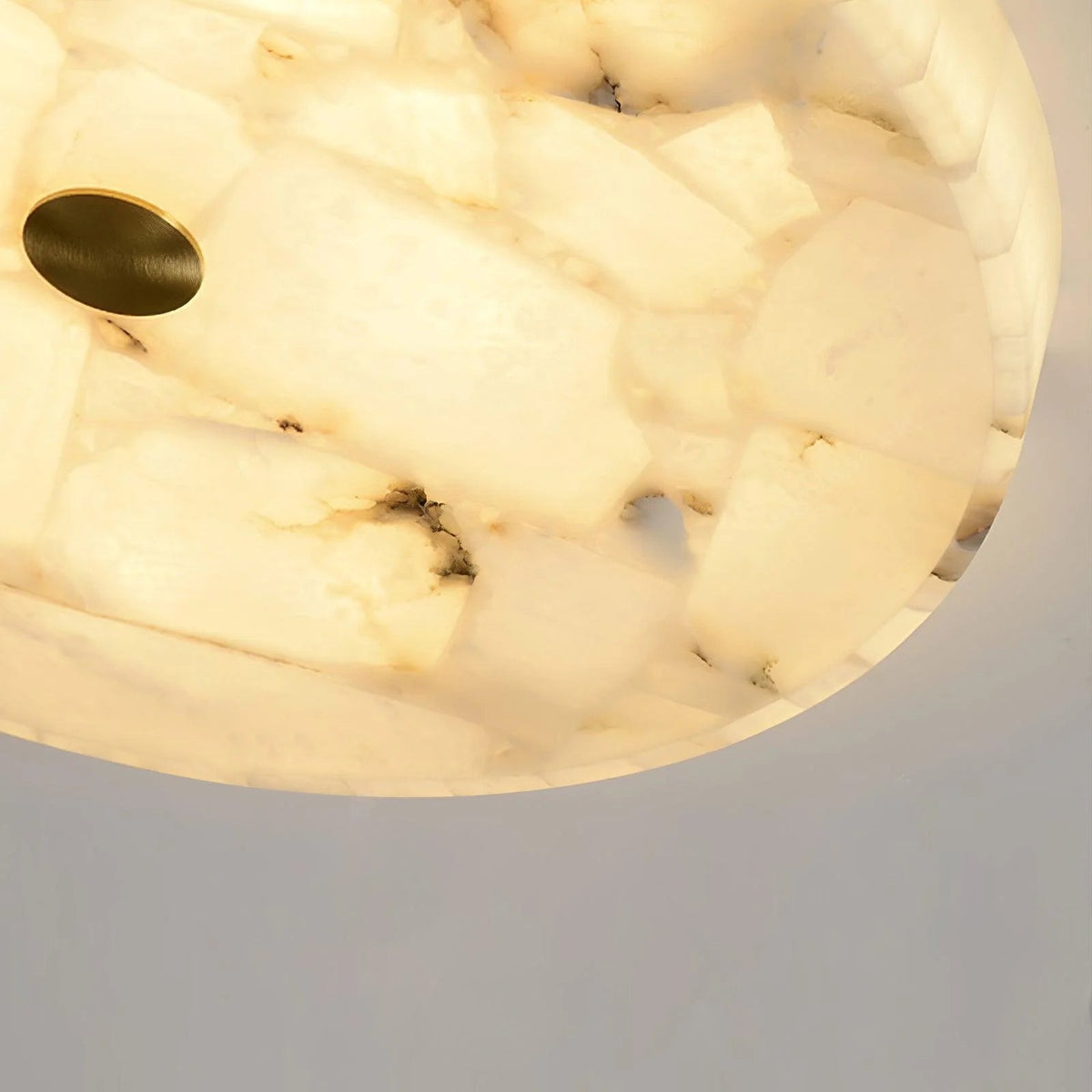 Alabaster Glow Ceiling Light
