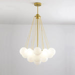 Aqua Sphere Chandelier