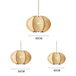 Artistic Wooden Irregular Pendant Light
