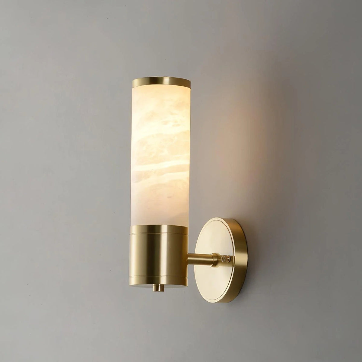 Rustic Stone Wall Lamp