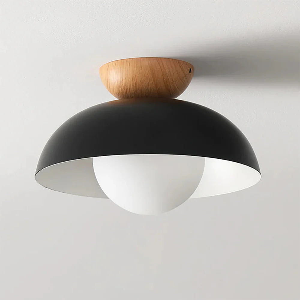 Industrial Chic Metal Ceiling Light