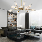 Glass Moleculars Led Chandelier Ha098867