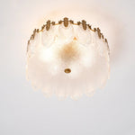 Intricate Round Glass Chandelier