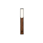 Topographic Lumen Wall Sconce – Sculptural Wood & LED Wall Light