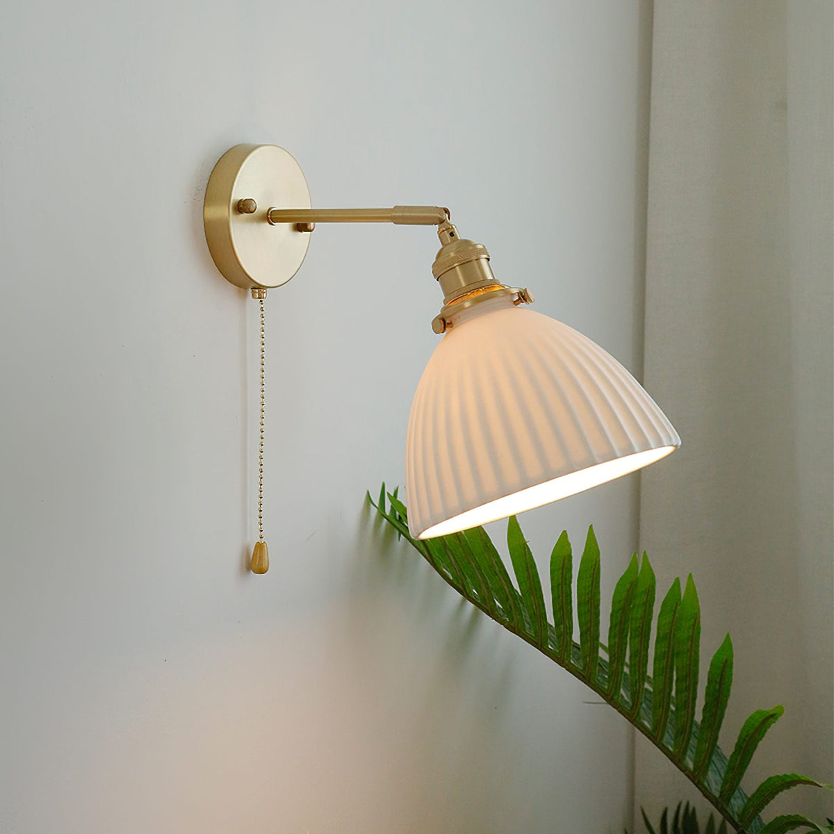1991 Retro Ceramic Wall Lamp