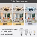 8 Light Metro Glow Ceiling Ligh