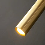 Linear Brass Wall Light
