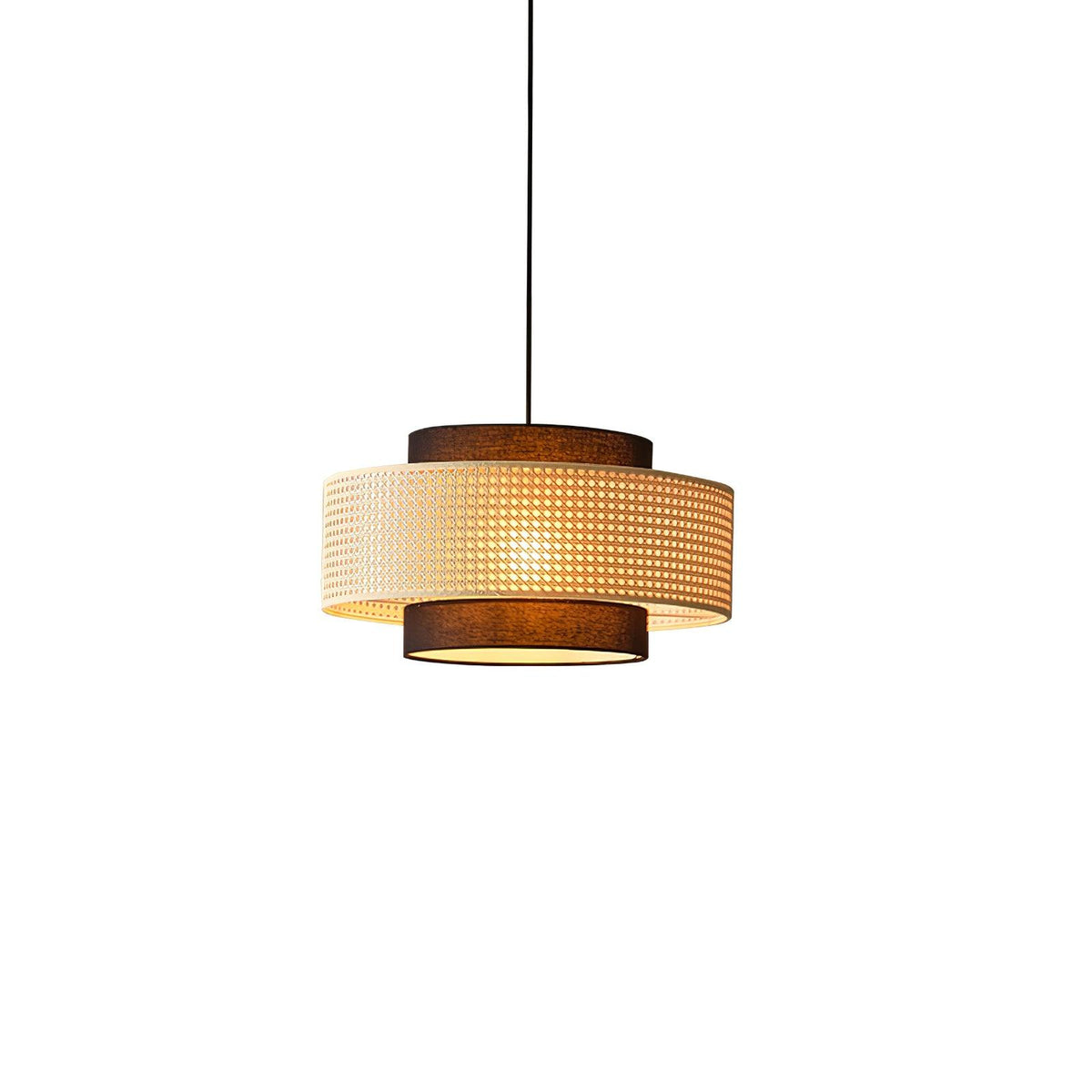 Minimalist Drum Pendant Fixture