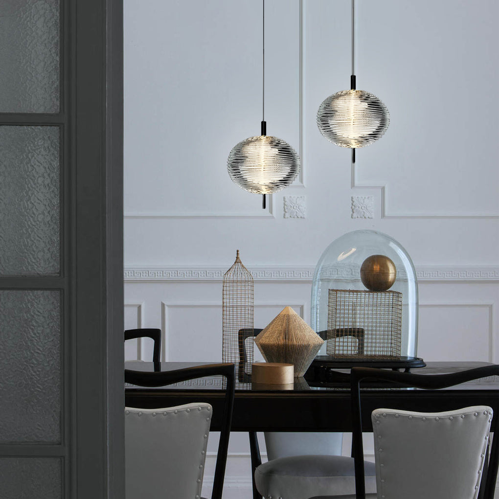 Personality Glass Shade Pendant Lights Ha098861