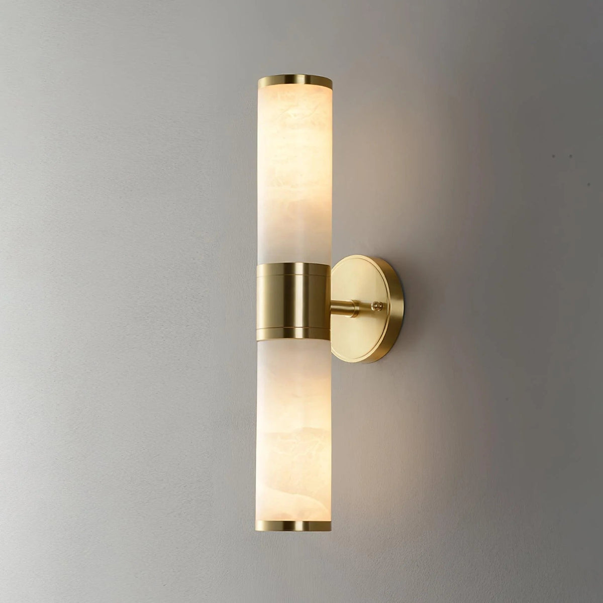 Rustic Stone Wall Lamp