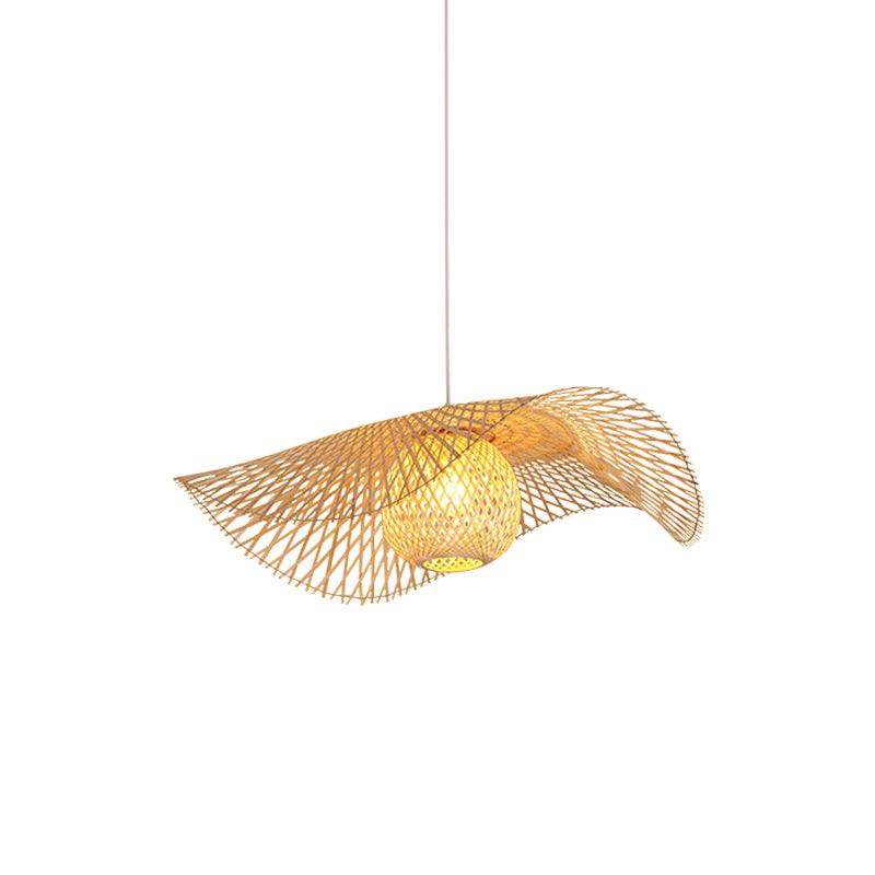 Rustic Bamboo Structure Pendant
