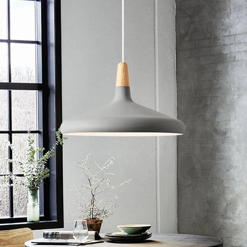 Vivid Cone Modern Pendant Light