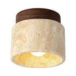 Modern Industrial Stone Wall Light