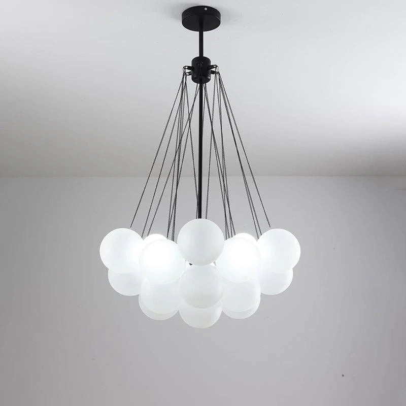 Aqua Sphere Chandelier