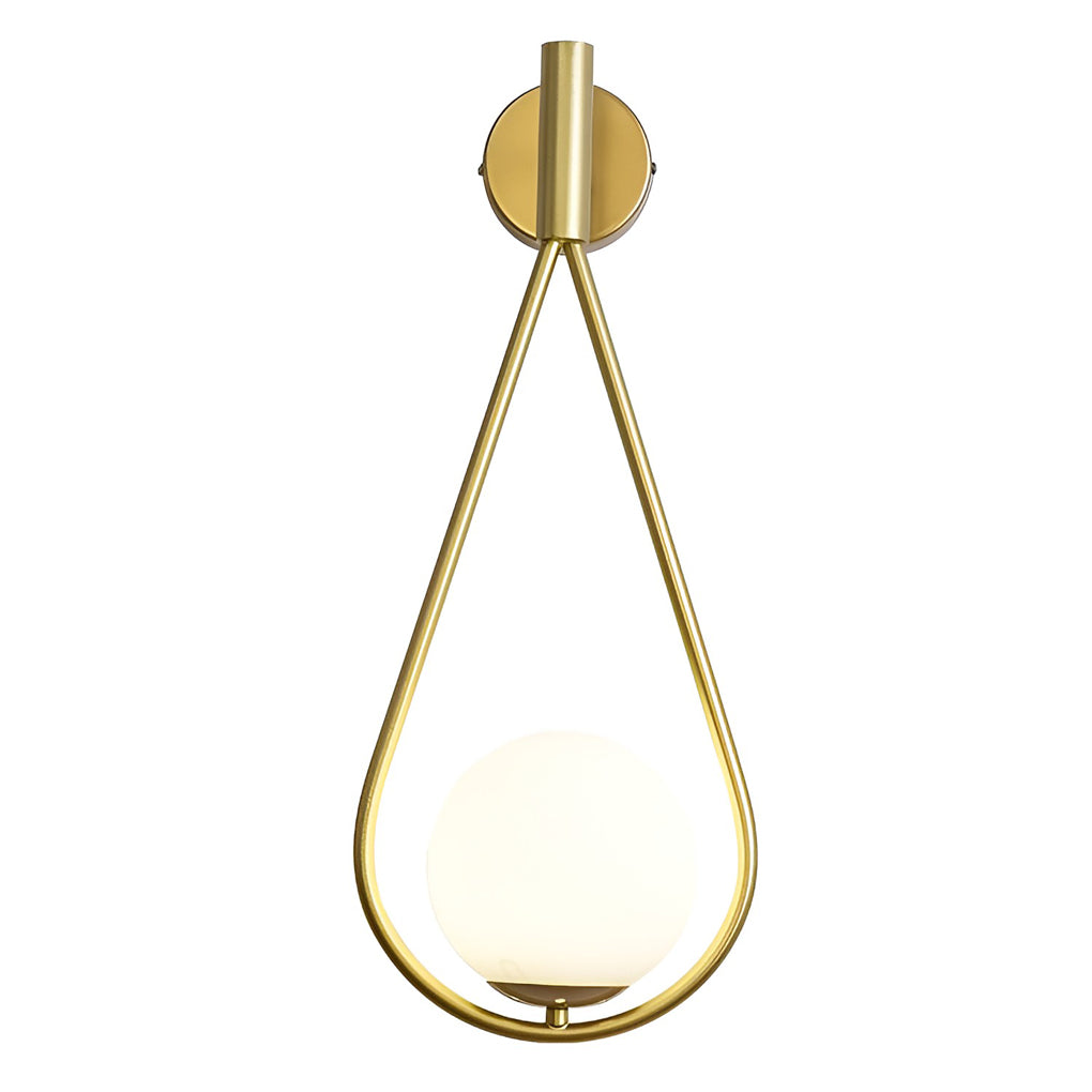 Water Drop Shaped Led Nordic Wall Lamp