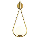 Water Drop Shaped Led Nordic Wall Lamp