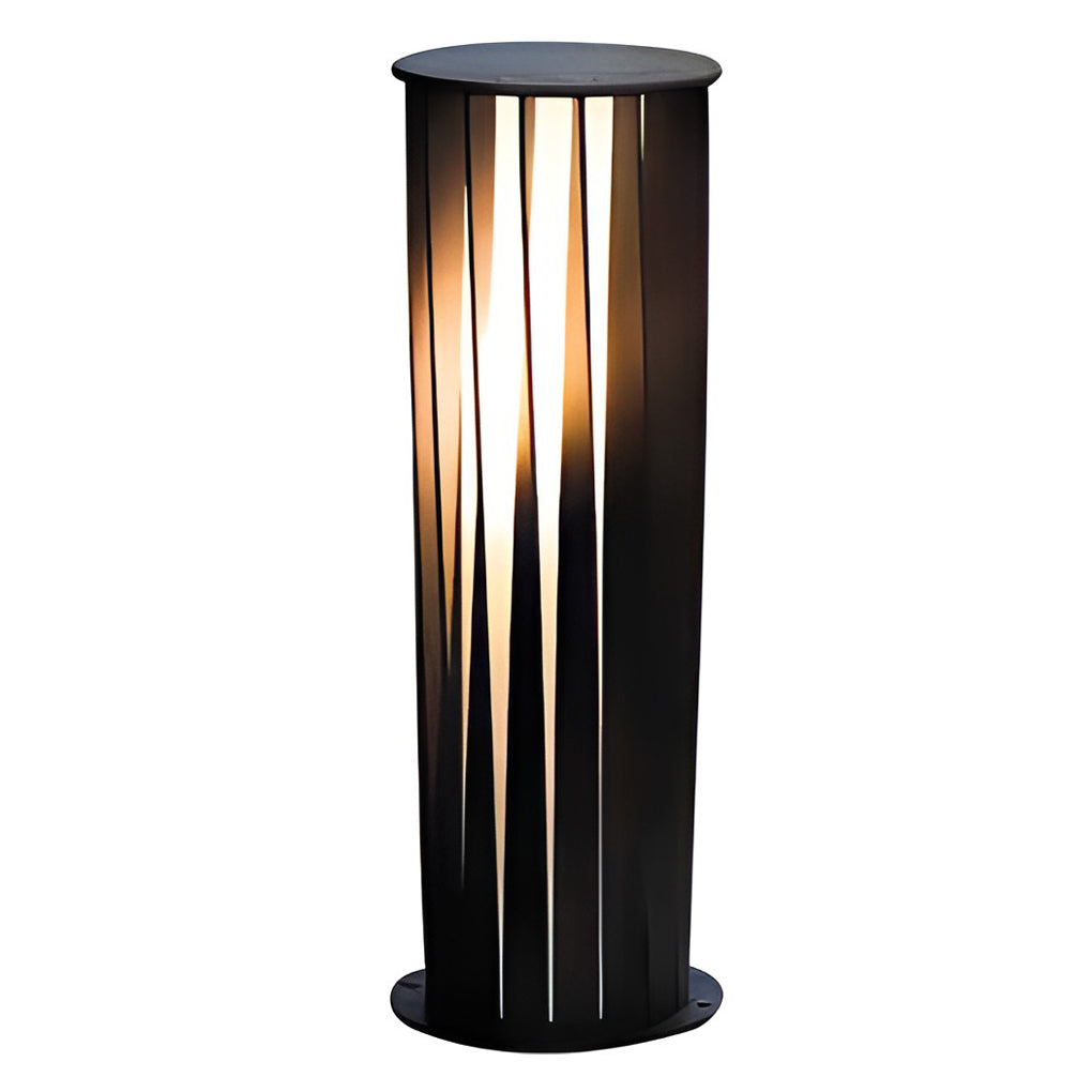 Cylindrical Led Waterproof Solar Pathway Lights