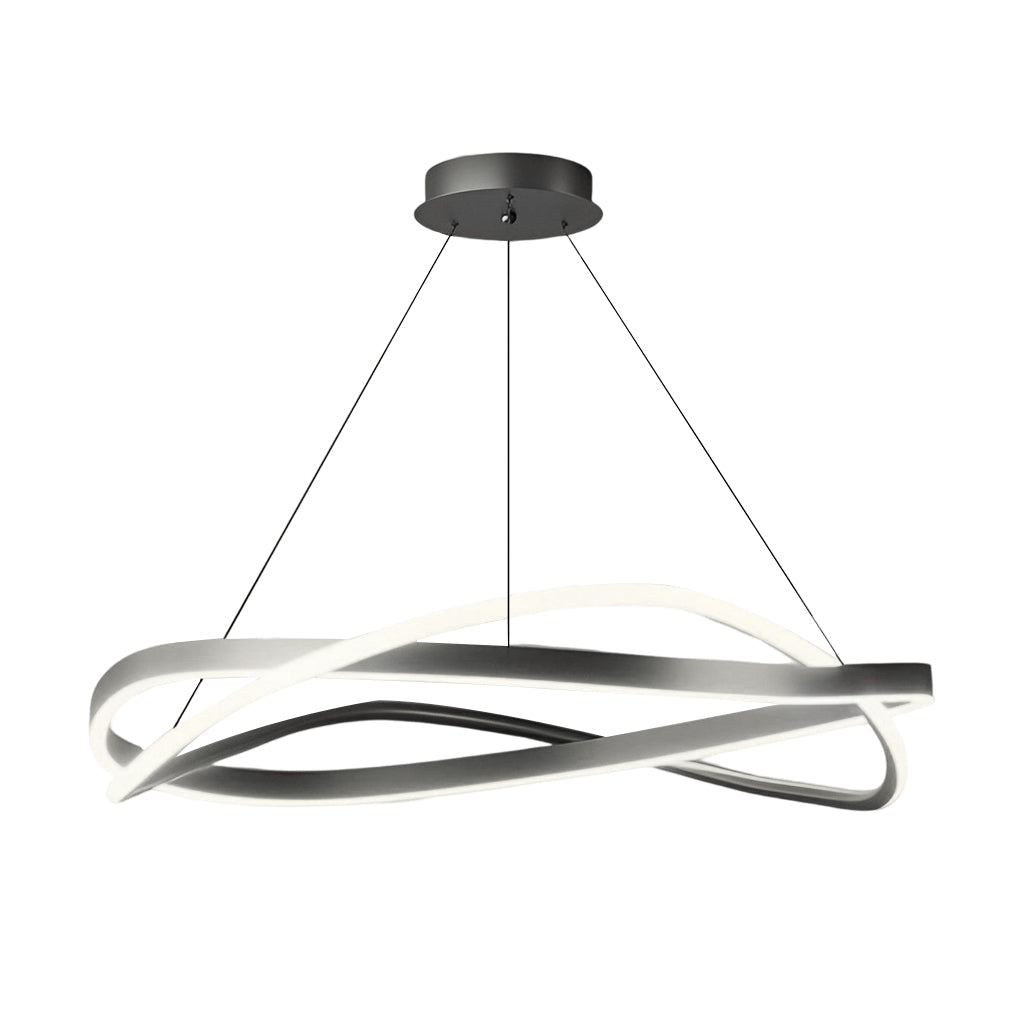 Circular Wave Nordic Chandelier Ha082328