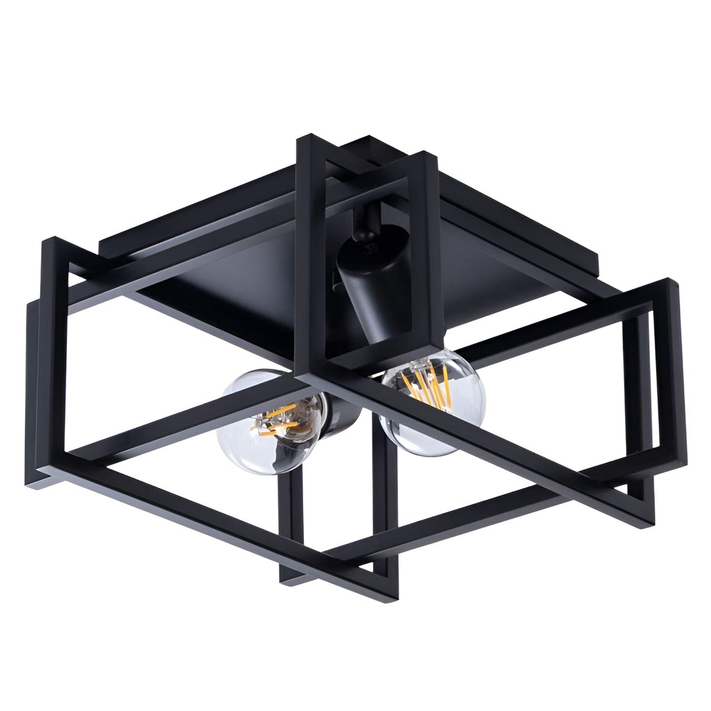 Square Industrial Style Ceiling Light Li002055