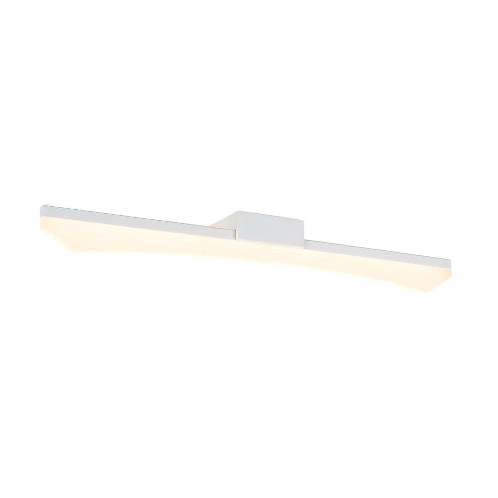 Modern Curved Linear Led Vanity Light For Bathroom