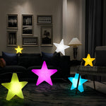 LED Star Ornament Lights – Modern Rechargeable Holiday Decor