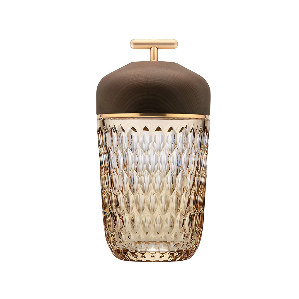 Pretty Cup Shape Crystal Table Lamp Glass Ambient Lighting