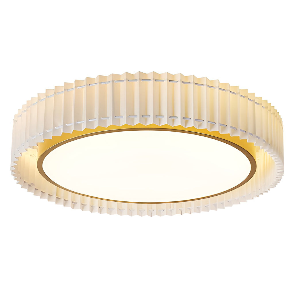 Circular Pleated Nordic Ceiling Light Li001940