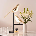 Chic Double Bird Table Lamp
