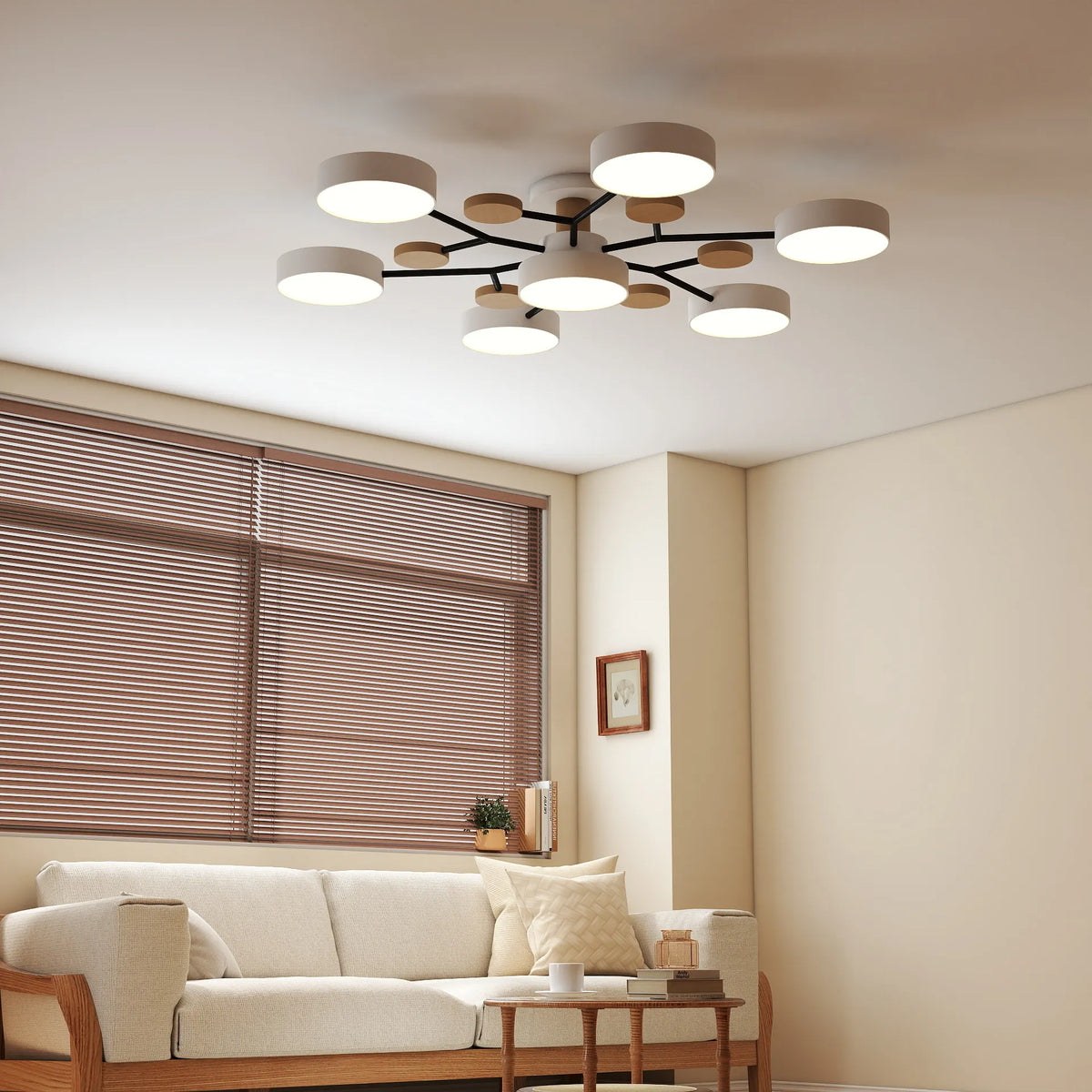 Nordic Modern Circular Acrylic Led Ceiling Light
