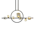 Bubbles Black Dining Room Chandeliers Ha084736