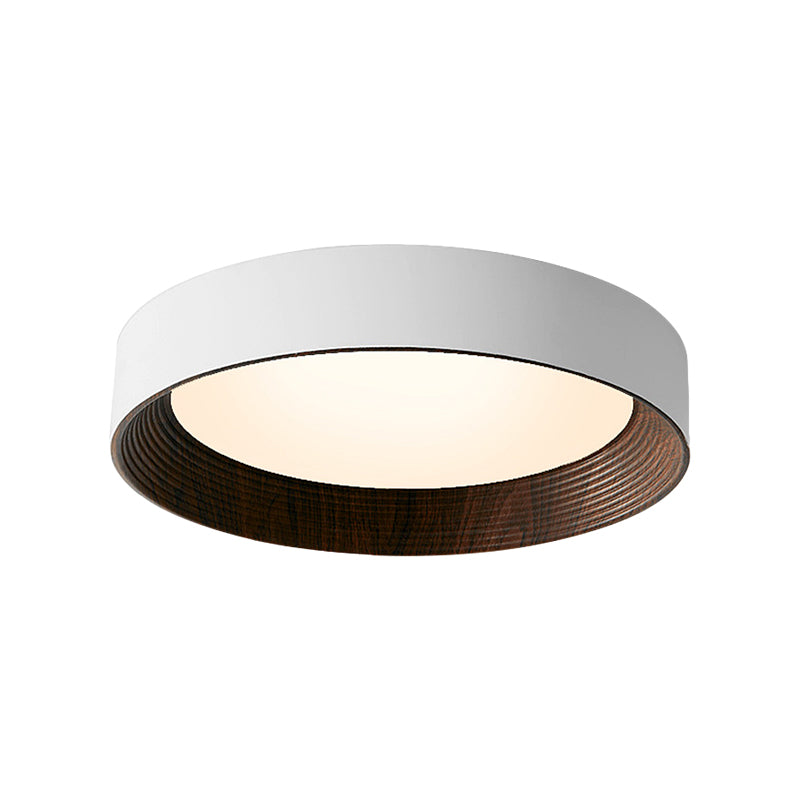 Round Modern Wood Ceiling Light Li002618