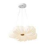 Nordic White Acrylic Flower Bedroom Ceiling Lamp Led 3 Step Dimming