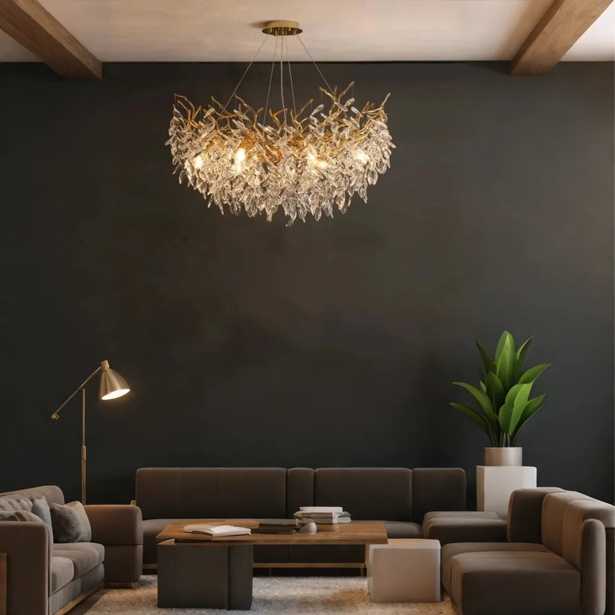 Modern Crystal Luxury Ceiling Chandelier