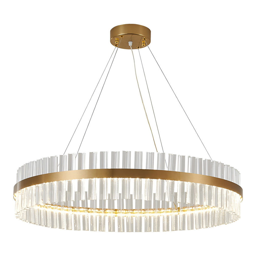 Round Crystal Pendant Light Li002000