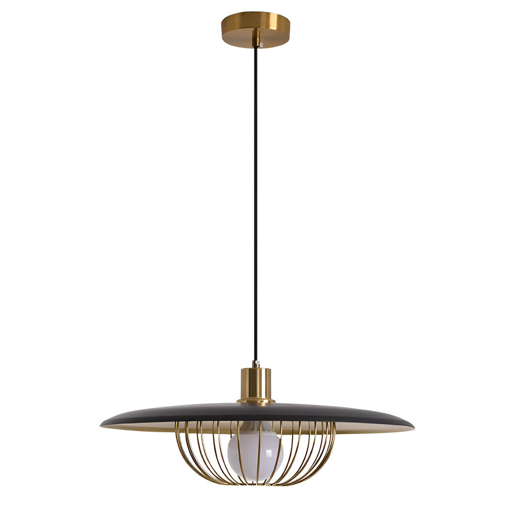 Circular Electroplated Nordic Chandelier