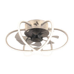 Flower Bladeless Ceiling Fans With Remote Ha082877