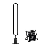 Outdoor Modern Minimalist Waterproof Oval Ring Courtyard Landscape Lighting Lamp