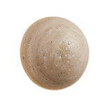 Japanese Style Travertine Stone Round Led Wall Sconce