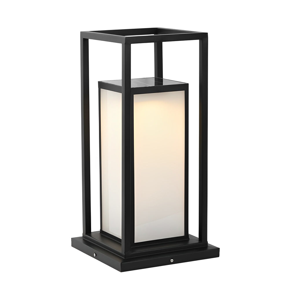Outdoor Solar Fence Post Lights Ha077814