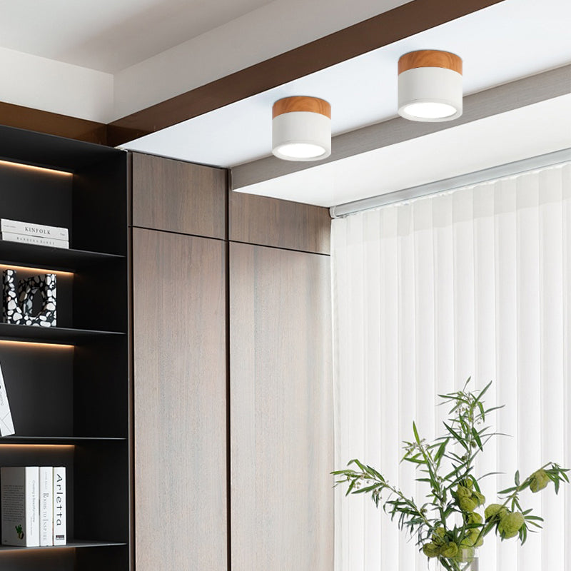 Nordic Simple Cylinder Led Ceiling Light