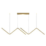 Wavy Linear Led Nordic Pendant Light Ha075738