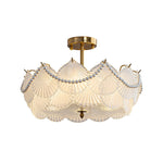 Round Seashells French Style Chandelier Li002590