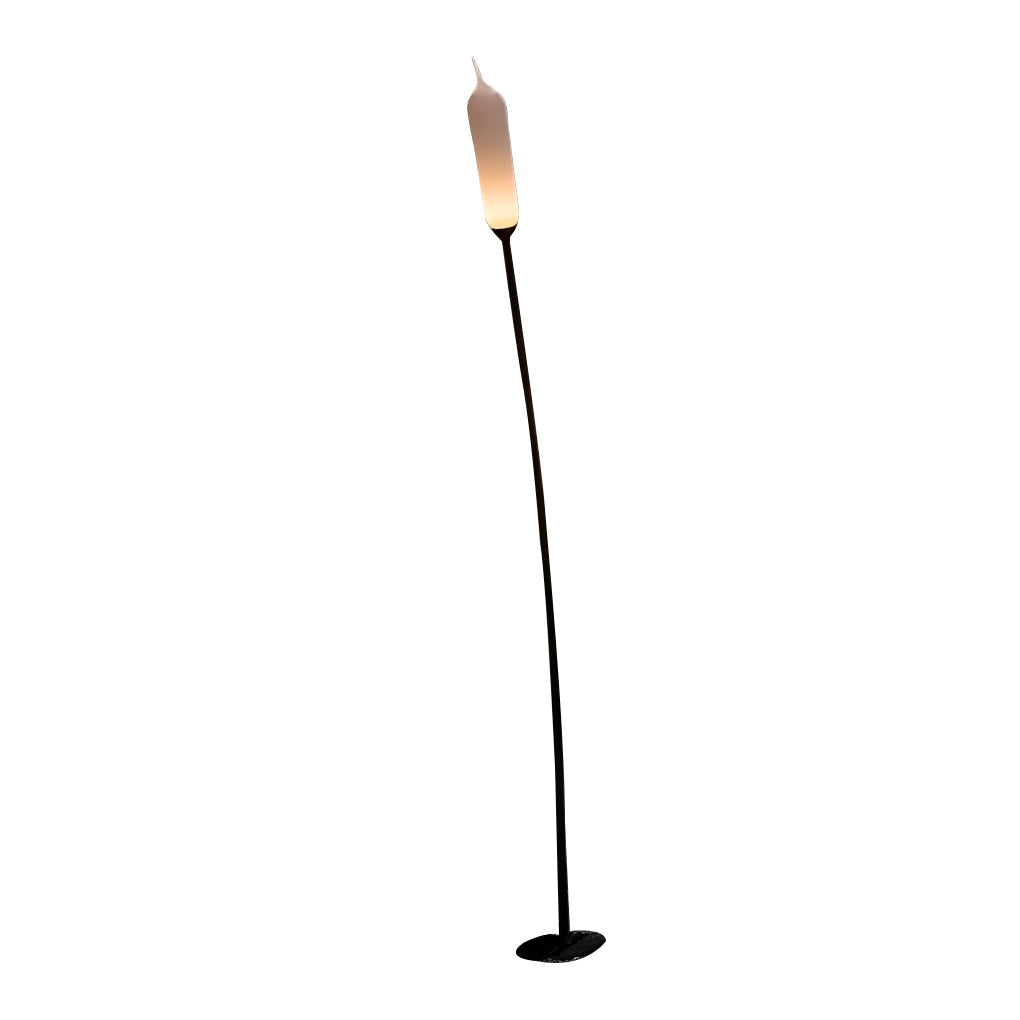 Reed LED Outdoor Lawn Lights in Black Stainless Steel