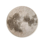 Round Moon 3D Sandstone Painting Usb Voice Control Decorative Painting