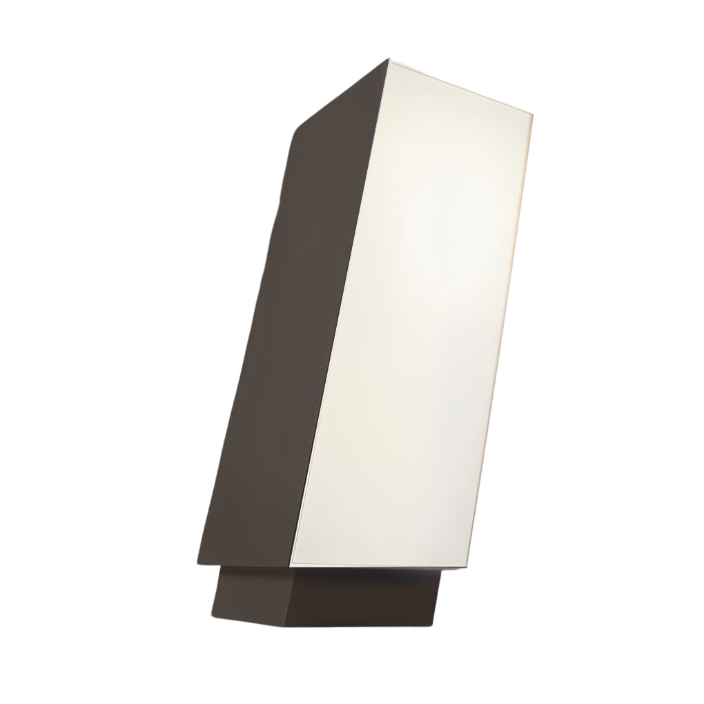 Modern Cuboid LED Lawn Light in Stainless Steel for Garden Pathways