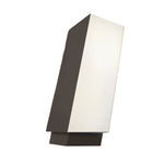 Modern Cuboid LED Lawn Light in Stainless Steel for Garden Pathways