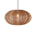 Retro Lantern Hemp Ropes Hardware Japanese Wabi Sabi Style Chandelier