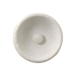 Japanese White Round 1 Light Wall Sconce 3 Sizes