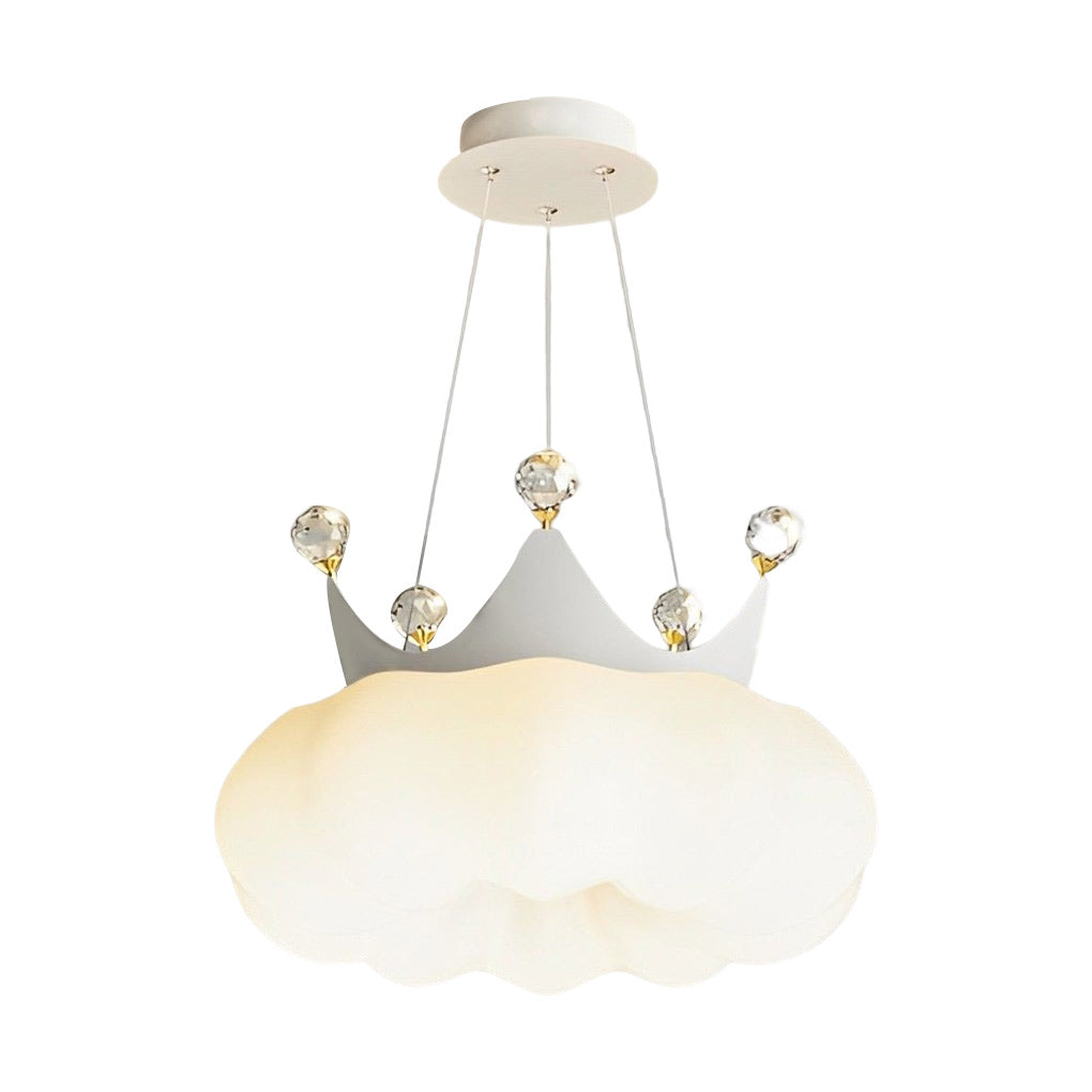 Clouds Crystal Crowns Led Pendant Light Ha083105