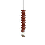 Long Spiral Gourd Pendant Light Li002662